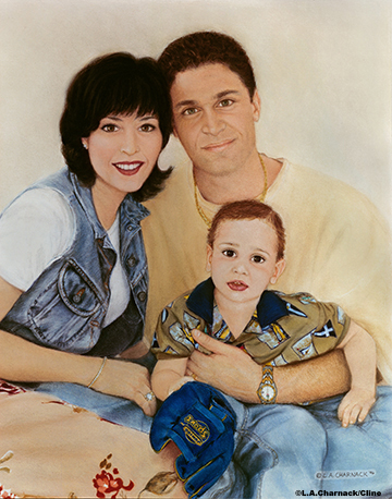 LA Cline Pastel_Family Portrait_   LAC Fine Art